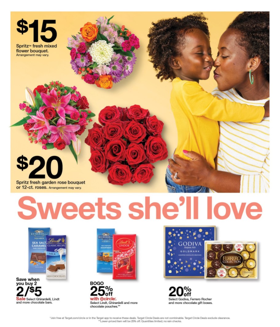 Page from Target Ad