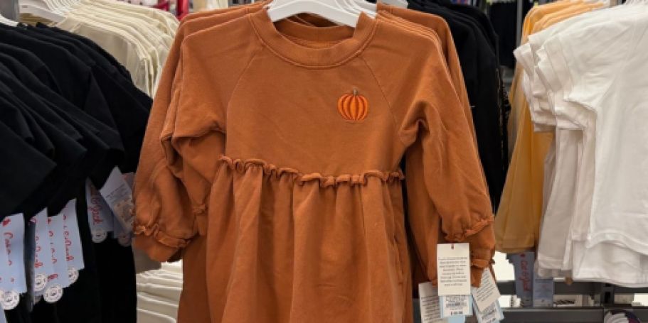30% Off Target Cat & Jack Dresses | New Fall Styles Start at Just $7