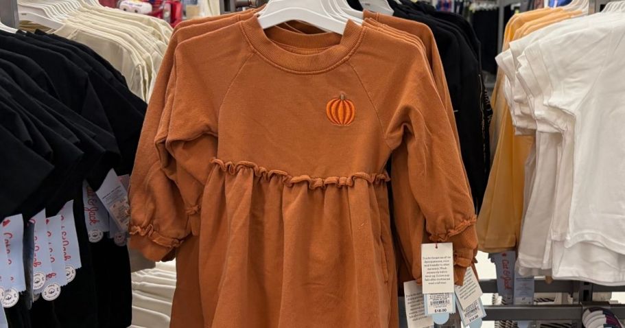 30% Off Target Cat & Jack Dresses | New Fall & Halloween Styles Start at Just $7
