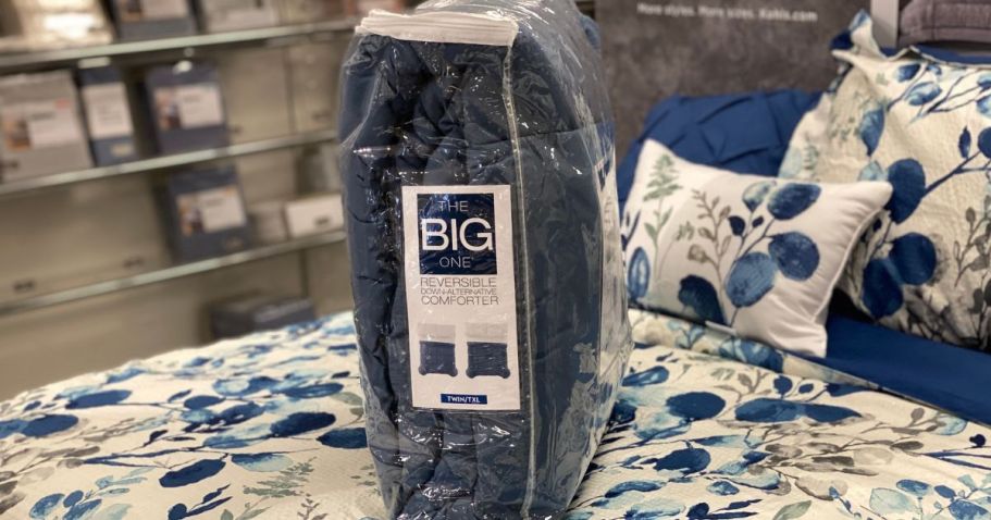 WOW! Kohl’s The Big One Down Alternative Comforters from $13 (Regularly $30)