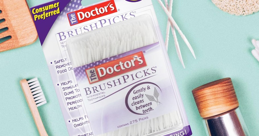 The Doctor’s Brushpicks Interdental Toothpicks 275-Pack Just $2.45 Shipped on Amazon