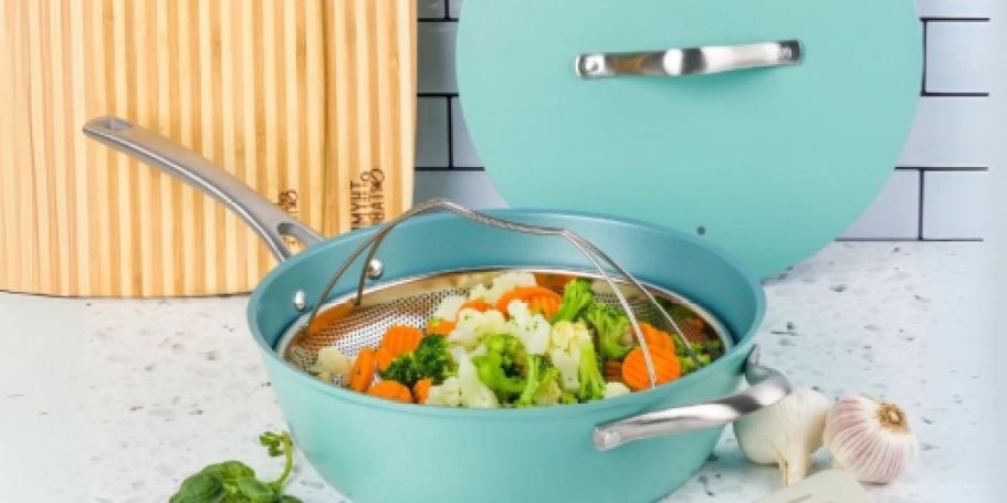 Thyme & Table Chef Set w/ Steamer Basket Just $29.96 on Walmart.com (Regularly $49)