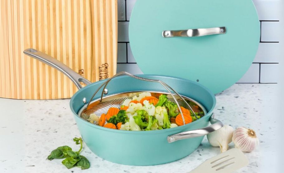 Thyme & Table Chef Set w/ Steamer Basket Just $29.96 on Walmart.com (Regularly $49)