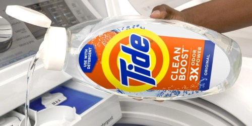 Tide Deep Cleansing Fabric Rinse w/ 3X Odor Power Just $12.32 Shipped