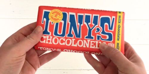 Tony’s Chocolonely Belgium Milk Chocolate Bar Only $3.68 on Amazon (Reg. $6)