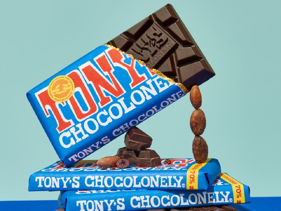 Tony's Chocolonely Dark Chocolate Bars