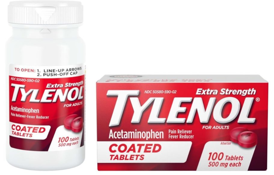 Tylenol Extra Strength Coated Tablets 100-Count