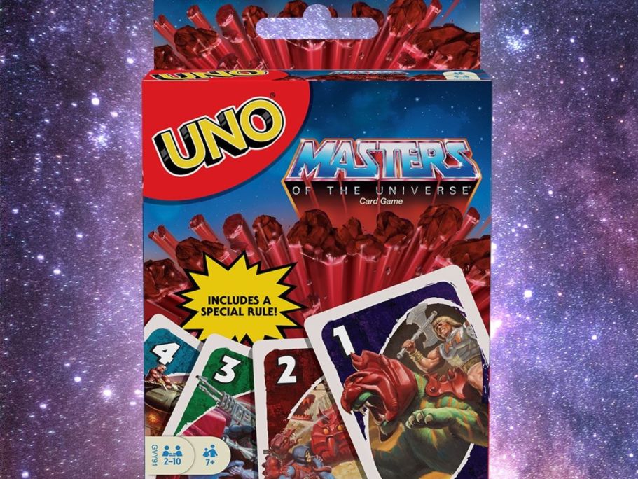 UNO Masters of the Universe Card Game Only $2.87 on Walmart.com (Regularly $10)