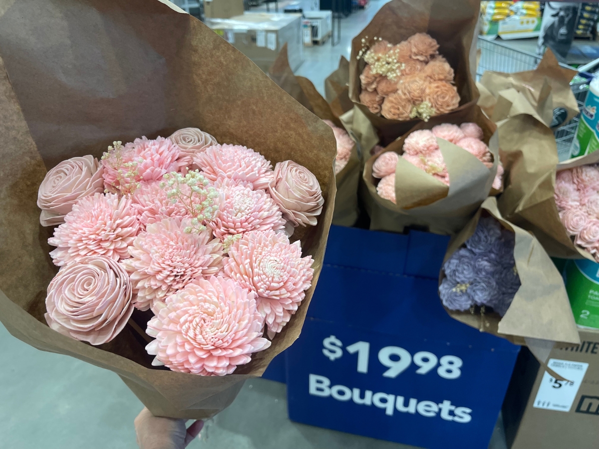 Lowe’s Paper Flower Bouquets are Just $19.99 (Last-Minute Mother’s Day Gift!)