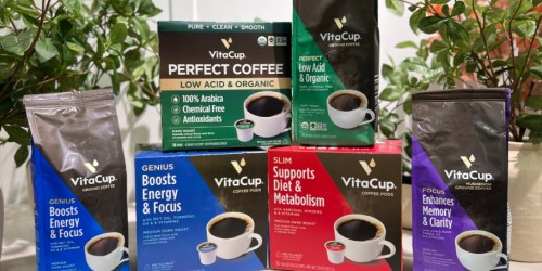 40% Off VitaCup Coffee on Amazon | Infused with Vitamins & Superfoods!