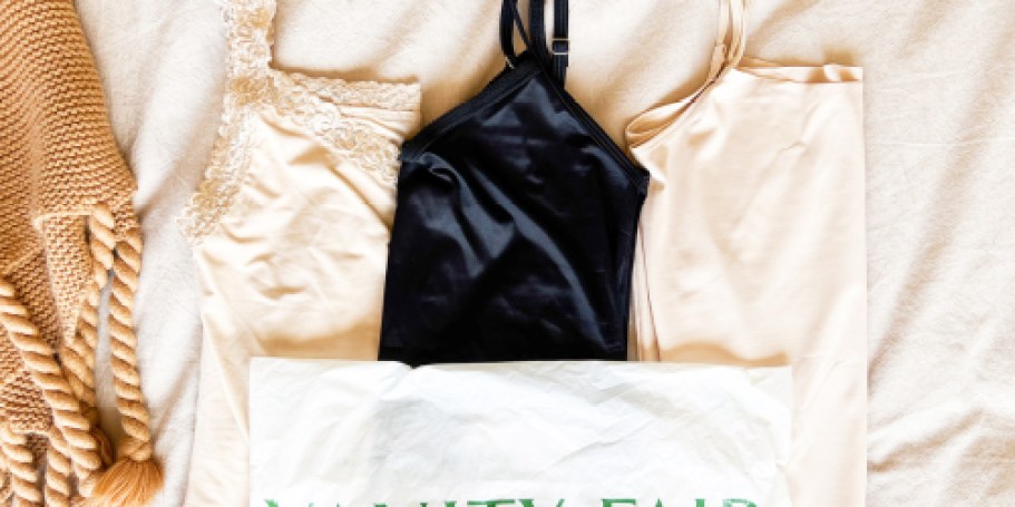 Today Only: Vanity Fair Camis & Shapewear from $8.50 Shipped (Reg. $30)