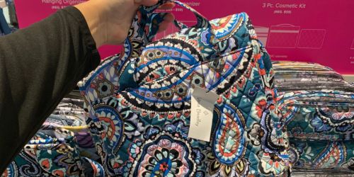 Vera Bradley Outlet Sale: Grab $24.99 Hanging Cosmetics Organizers, Totes, & More