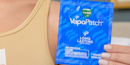 Vicks VapoPatch 10-Count Only $5 on Amazon (Regularly $20)