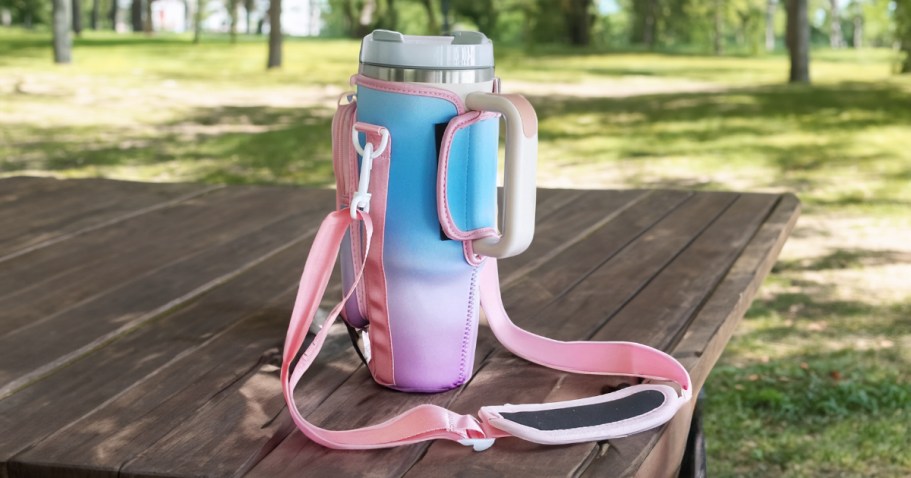 Water Bottle Crossbody Bag JUST $8.49 on Amazon (Fits Stanley & Simple Modern)
