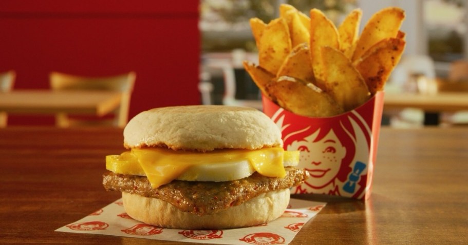Wendy’s Latest Specials | $3 English Muffin Breakfast Combo, Free Frosty & More!