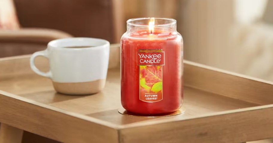 50% Off Yankee Candle Sale | Large Jar Candles Just $15.50 + More