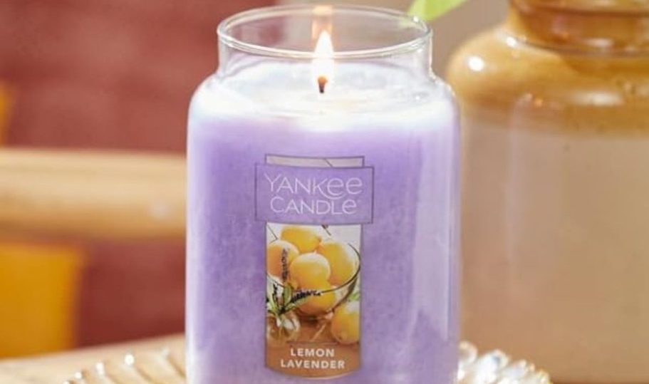 BOGO 50% Off Yankee Candle Large Jars on Amazon | TWO Candles Only $19.59 Shipped