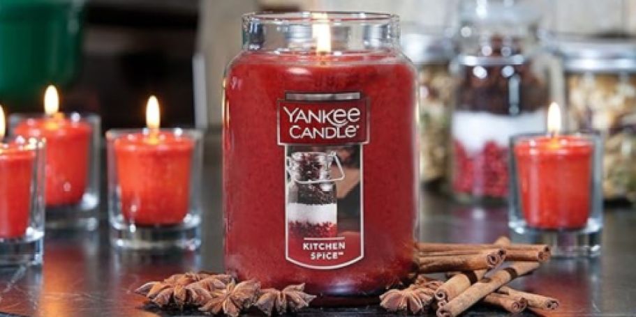 OVER 55% Off Yankee Candle Large Jar Candle for Amazon Prime Members