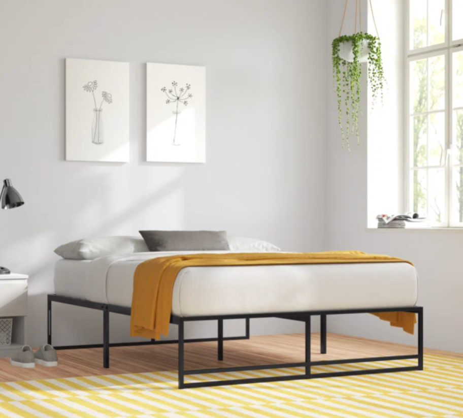 The Zipcode Aula Platform Bed from the Wayfair Way Day Bedroom Furniture Sale