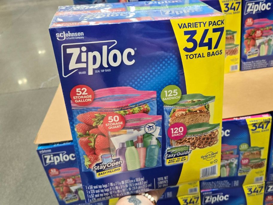 Ziploc Vairety Pack from Costco