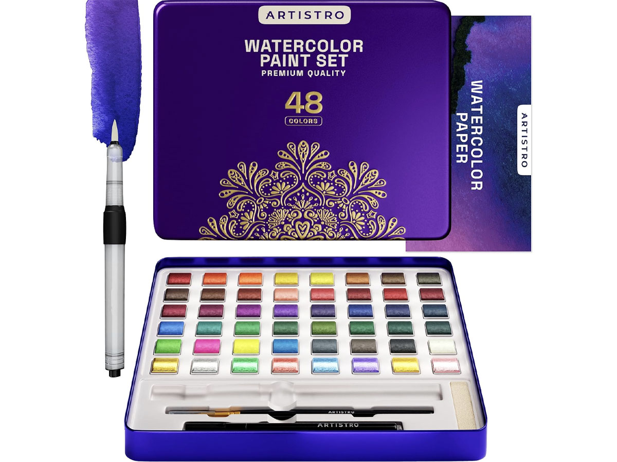 Artistro Watercolor Painting Set Only $19.50 Shipped for Amazon Prime ...