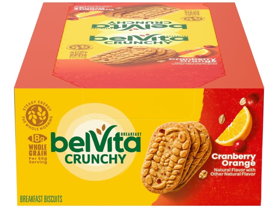 belVita Cranberry Orange Breakfast Biscuits 32-Count