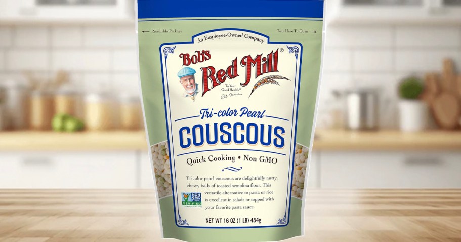 Bob’s Red Tri-Color Pearl Couscous Only $2.66 Shipped on Amazon (Reg. $5)