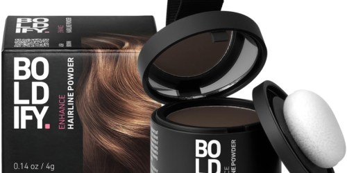 Boldify Hairline Powder JUST $16 Shipped on Amazon (Great for Root Touchups & Thinning Hair)
