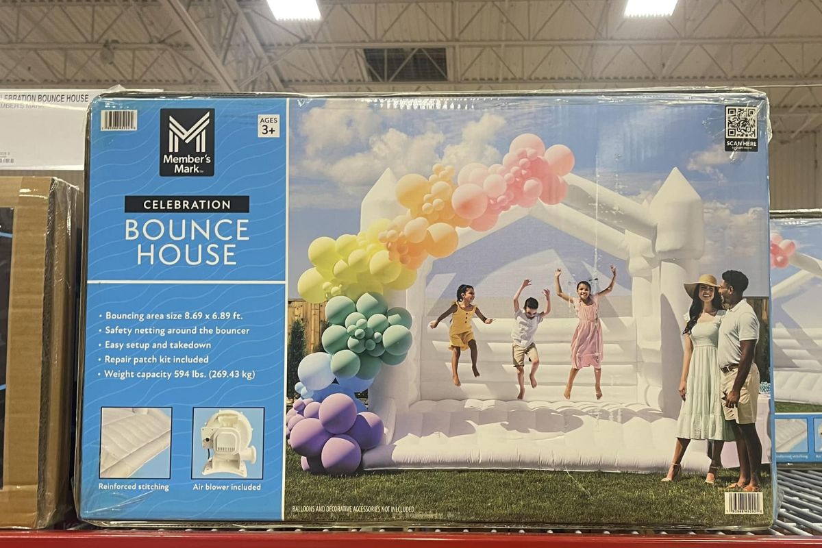 Member’s Mark Inflatable Bounce House Just $149.98 (Comes in Pink or Blue!)