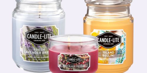 Candle-Lite 3-Wick Candles Only $3.79 Shipped on Amazon