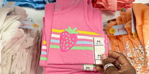 30% Off Target Cat & Jack Clothing (Tanks, Shirts & Shorts Only $2.80!)