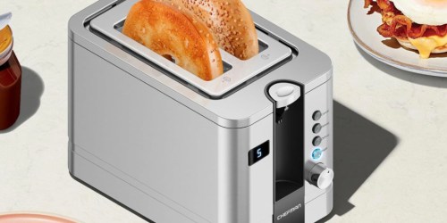 Chefman 2-Slice Digital Toaster Only $13.89 on Amazon or Walmart