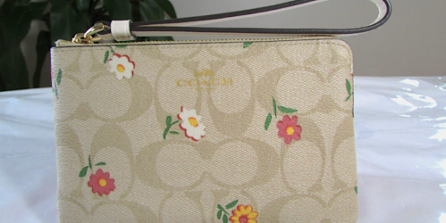 Coach Wristlets Only $25 Shipped (Regularly $138)
