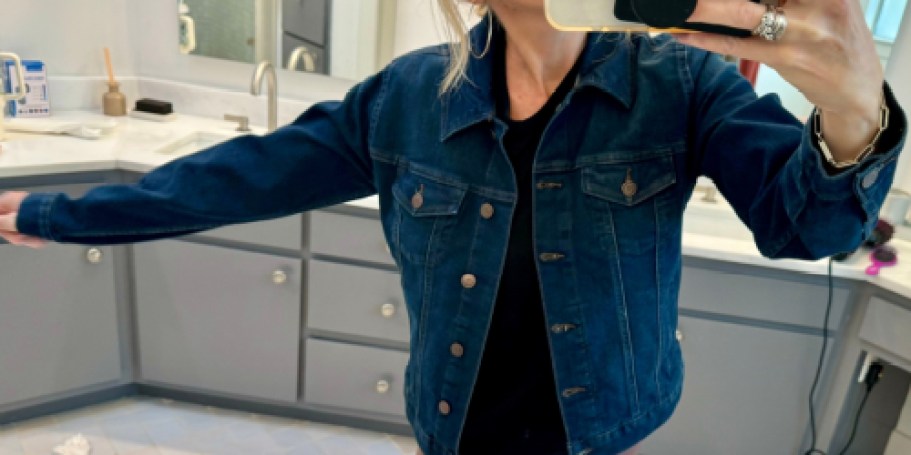 Women’s Denim Jacket Only $9.96 on Walmart.com