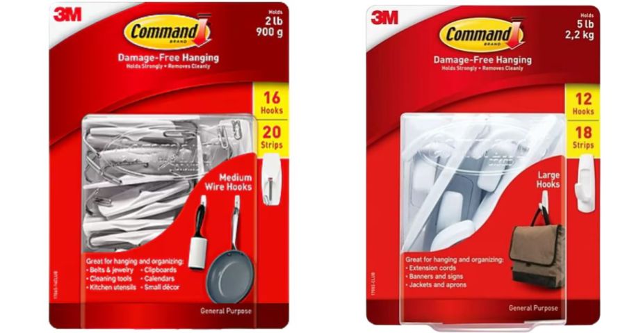 two packages of command hooks