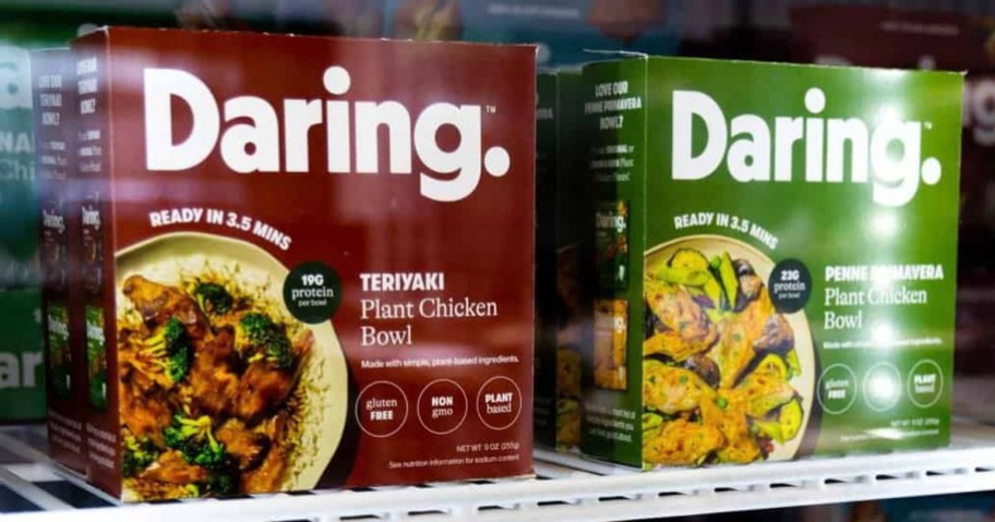 two daring plant frozen food boxes 