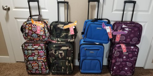 Luggage Sets UNDER $50 + Free Shipping w/ Prime | 2-Piece Sets Just $25.99 Shipped!