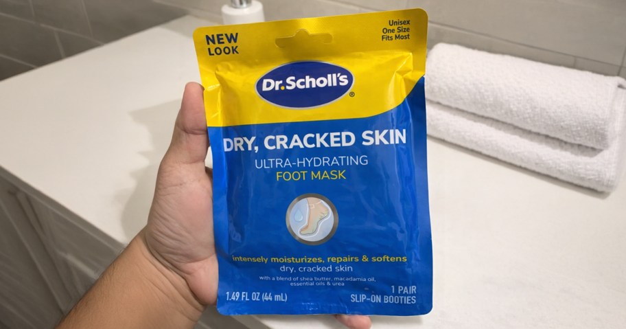 dr scholls foot mask