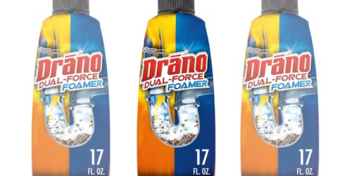 Drano Dual-Force Clog Remover & Cleaner Just $3.86 Shipped on Amazon