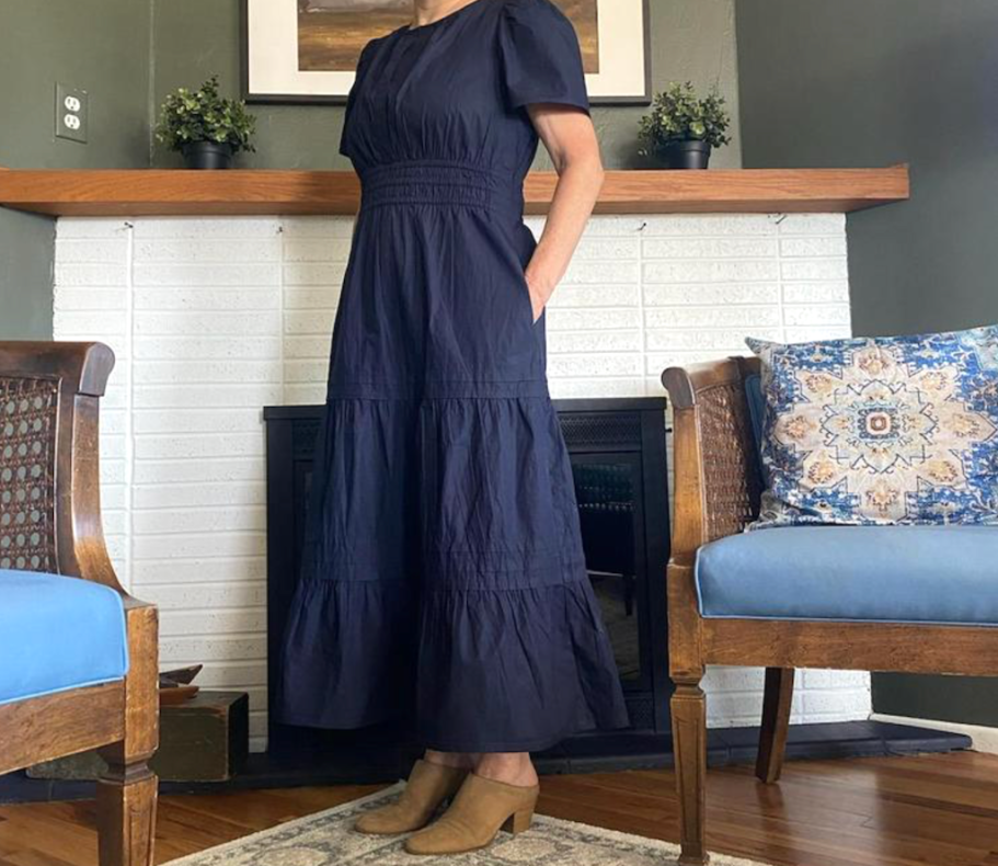Quince Cotton Tiered Maxi Dress JUST $69.90 Shipped (Looks like Anthro, But $100 Less!)