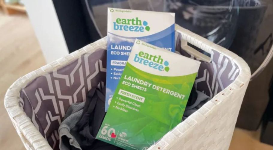 FREE Earth Breeze Laundry Sheets After Cash Back at Walmart (A $15 Value)