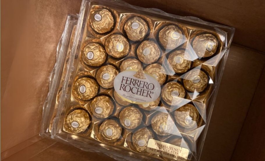 Ferrero Rocher Hazelnut Chocolates 24-Count Only $8.99 Shipped on Amazon