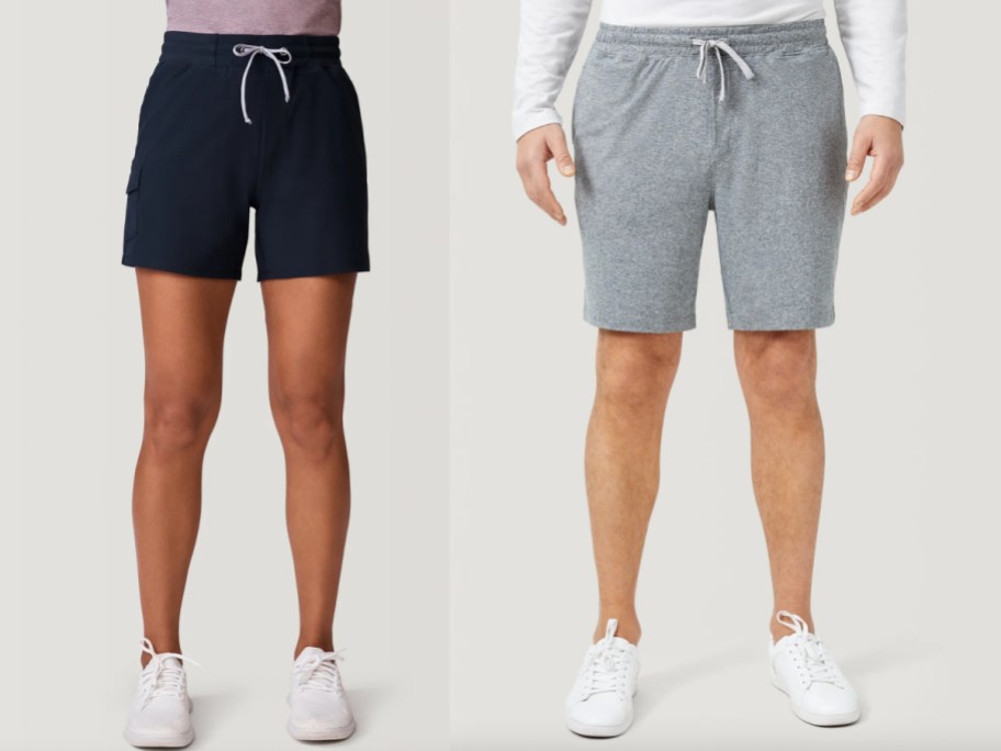 men and womens shorts