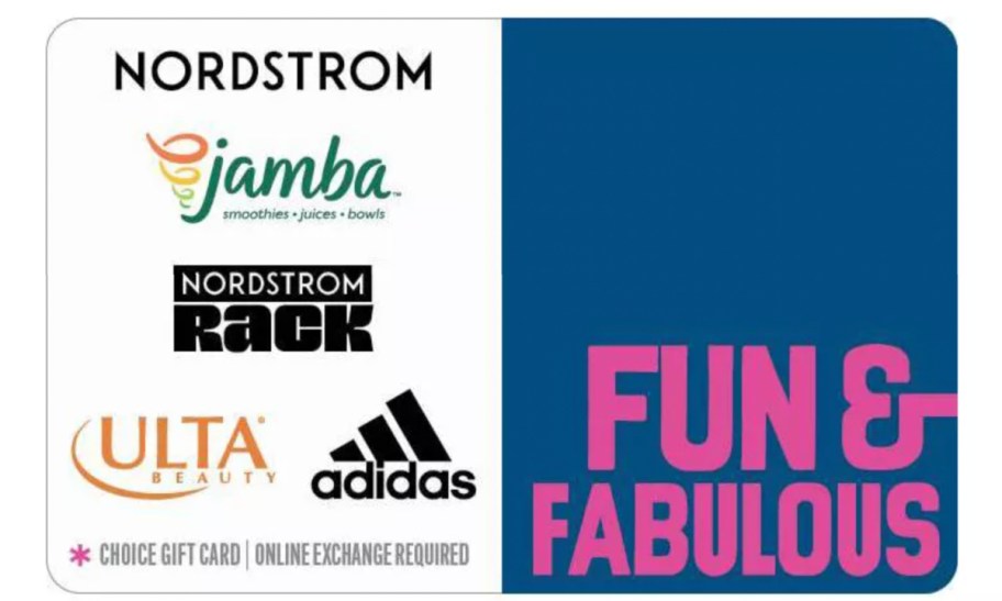 gift card to ulta adidas and more
