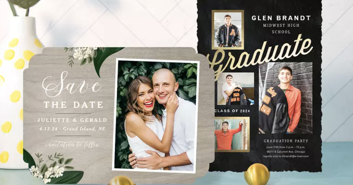Up to 80% Off Custom Photo Cards | Perfect for Birthdays, Weddings, & More!
