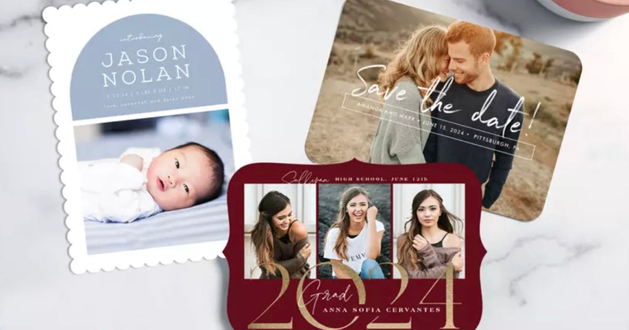 Over 75% Off Groupon Custom Photo Cards | Perfect for Graduations, Birthdays, Weddings, & More!