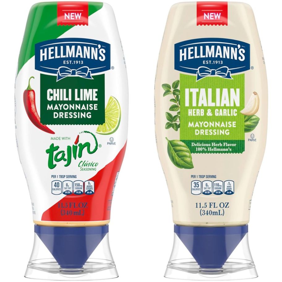 hellmans chili lime and italian herb mayo dressings
