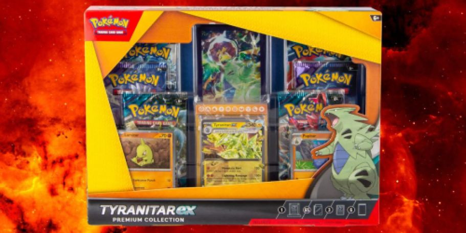 Pokemon Tyranitar Ex Premium Trading Cards Only $20 at Walmart (Reg. $40)