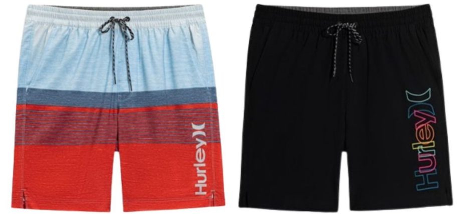 hurley men's swim shorts