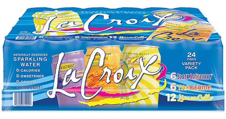 la croix sparkling water variety pack 